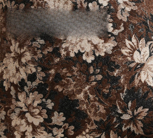 20x20" Set of 2 Dark Brown Chenille Pillow Covers