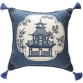 18x18" Vintage Linen Pillow Cover