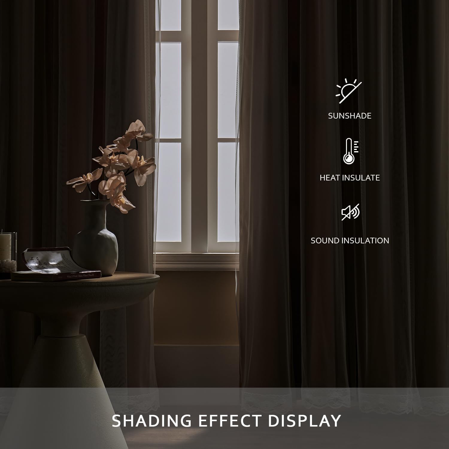 52x63" Set of 2 Blackout Curtain Panels