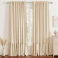 52x84" Set of 2 Double‑Layer Blackout Curtains