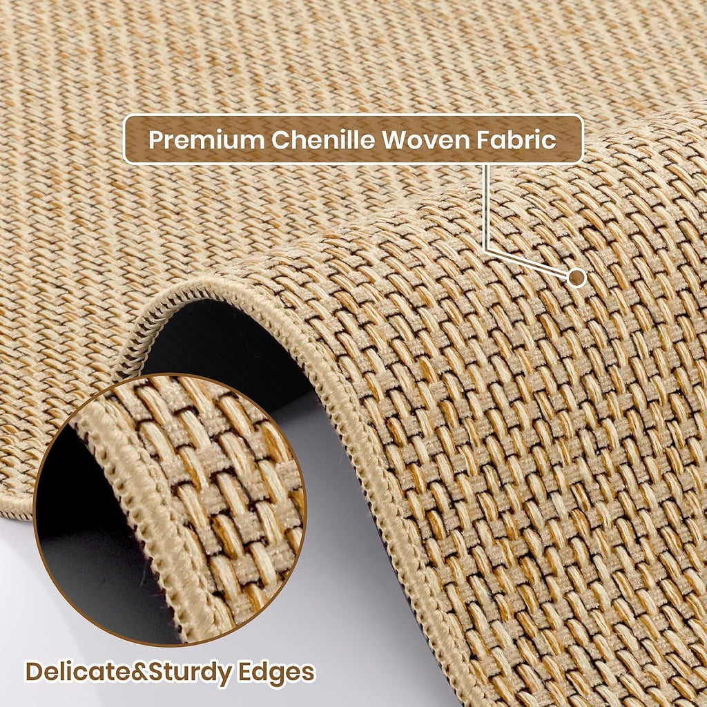 Washable Kitchen Rug Set of 2