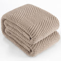 Knit Throw Blanket 50x60 Inch