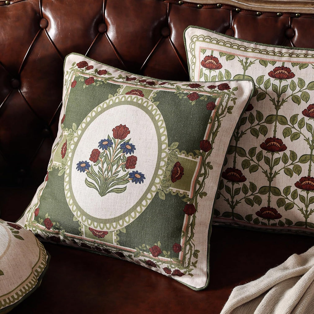 18x18" Set of 2 French Linen Pillow Covers