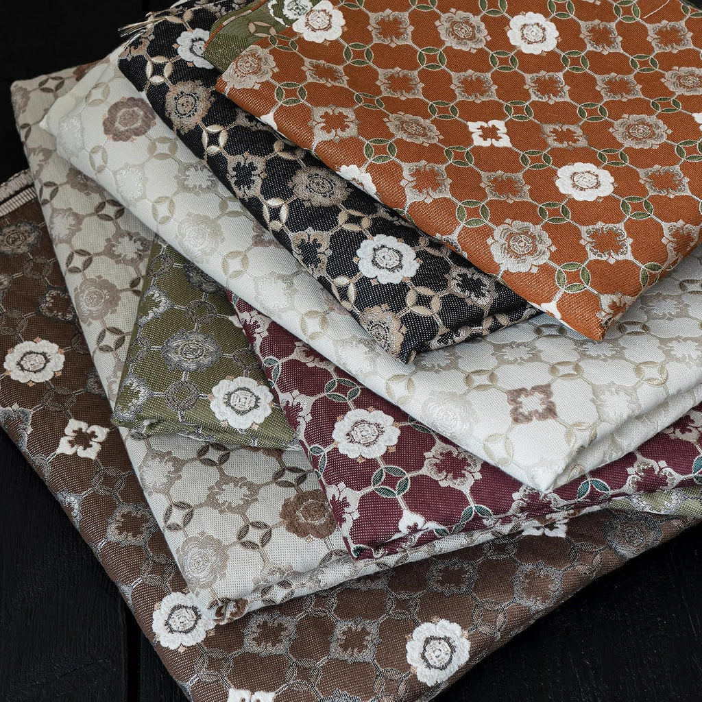 Set of 2 Gray 3D Vintage Floral Pillow Covers